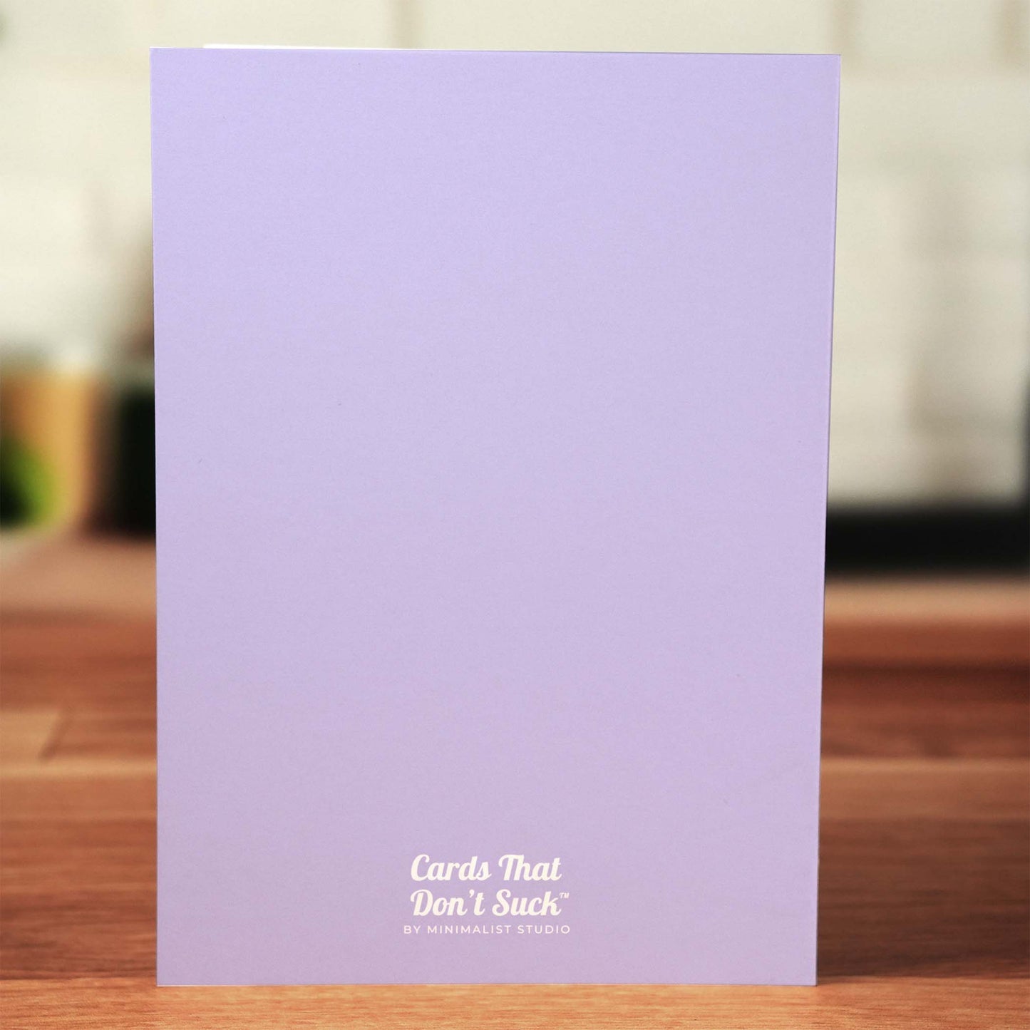 40 Was Old Birthday Card - Minimalist Studio