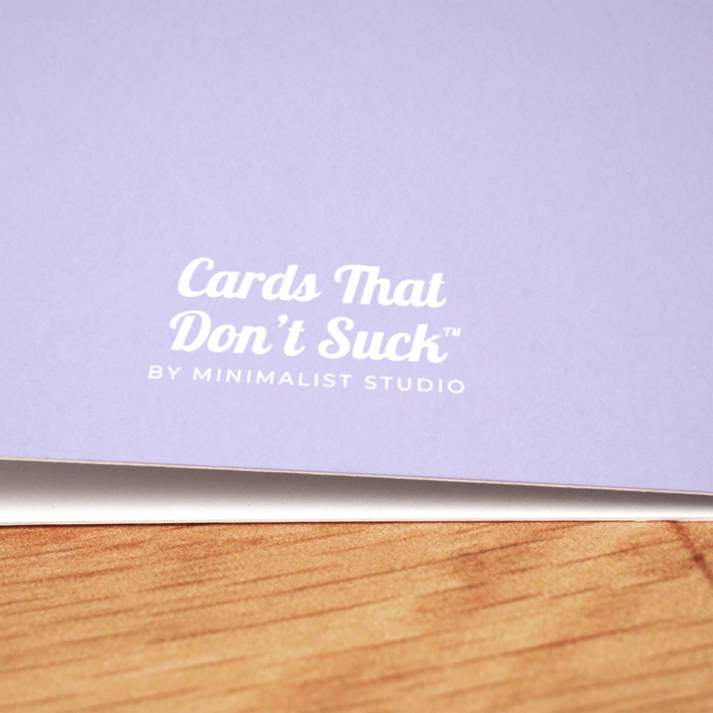 40 Was Old Birthday Card - Minimalist Studio