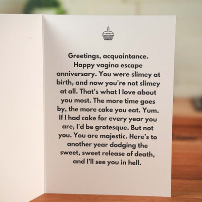 AI Birthday Card - Minimalist Studio