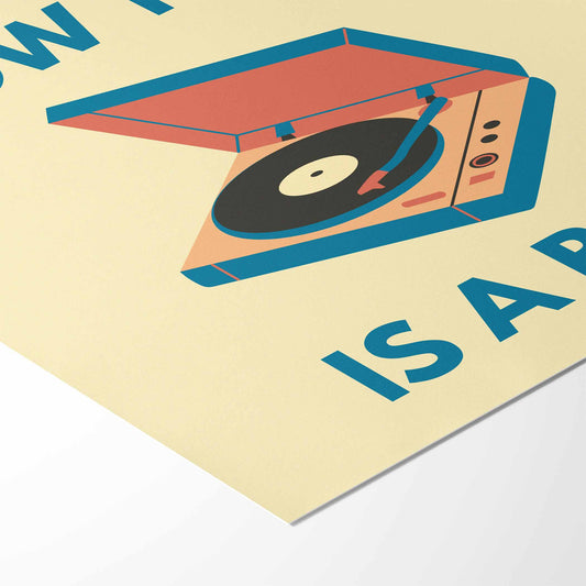 Now This is a Bop Art Print - Minimalist Studio