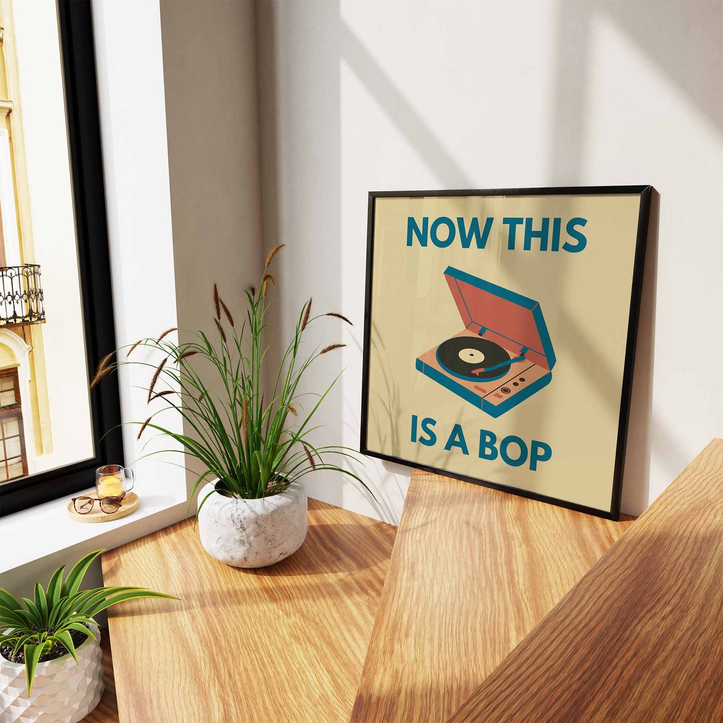Now This is a Bop Art Print - Minimalist Studio