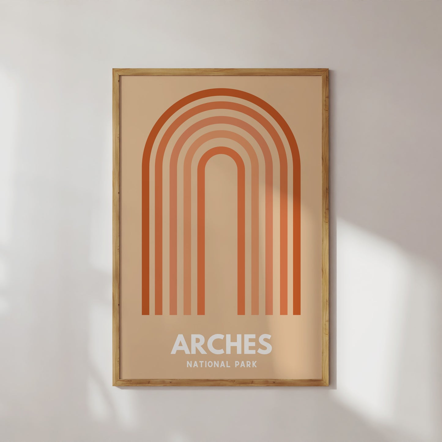 Arches National Park Art Print - Minimalist Studio