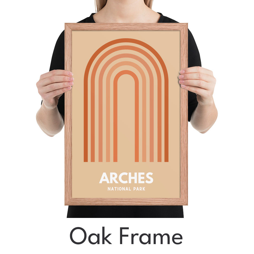 Arches National Park Art Print - Minimalist Studio