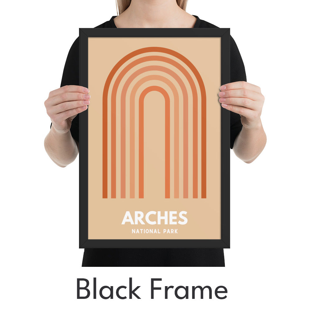 Arches National Park Art Print - Minimalist Studio