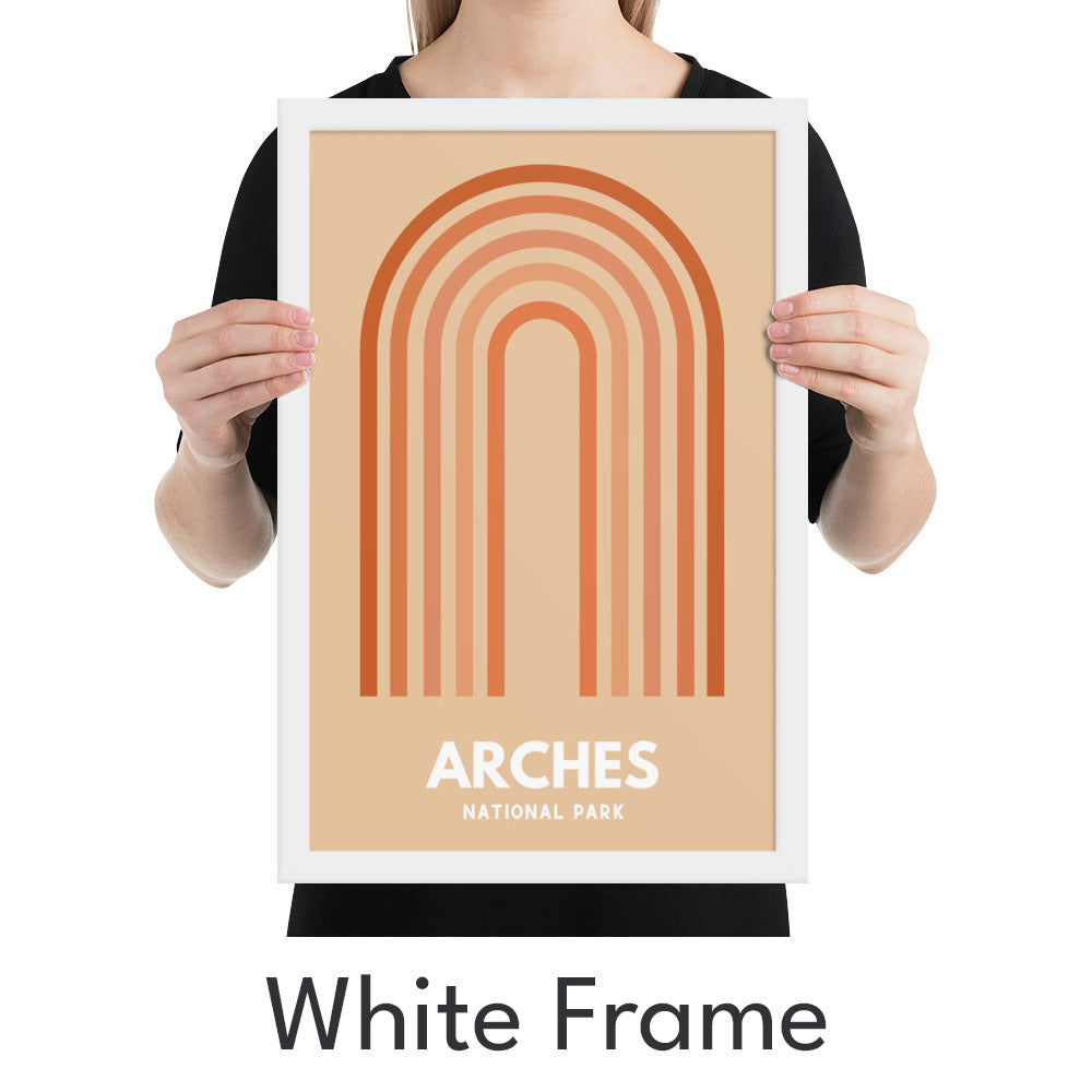 Arches National Park Art Print - Minimalist Studio