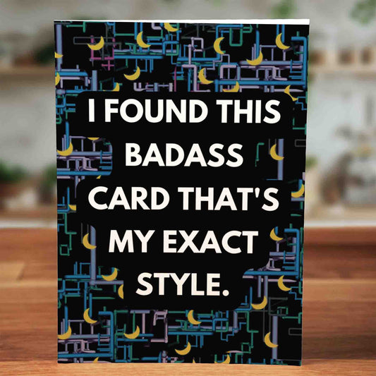 Badass Style Card - Minimalist Studio