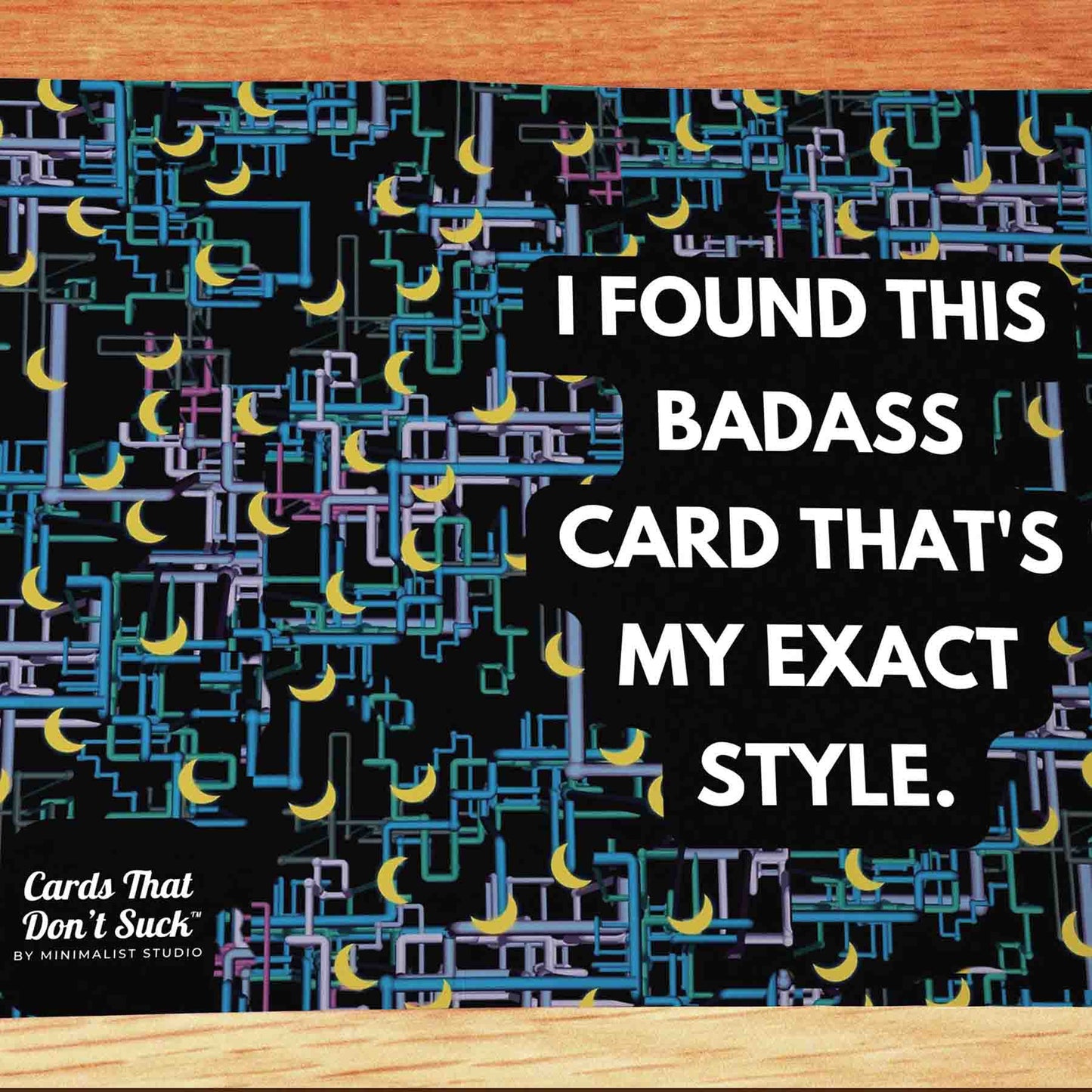 Badass Style Card - Minimalist Studio