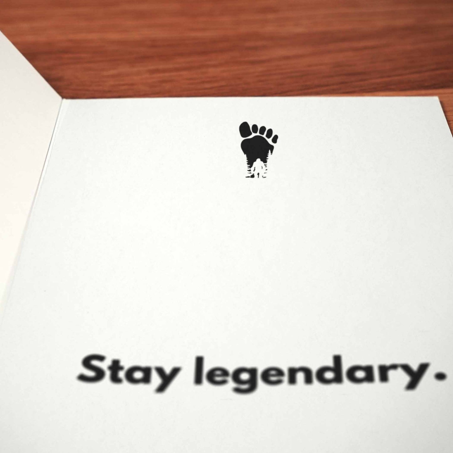 Bigfoot Believe Card - Minimalist Studio