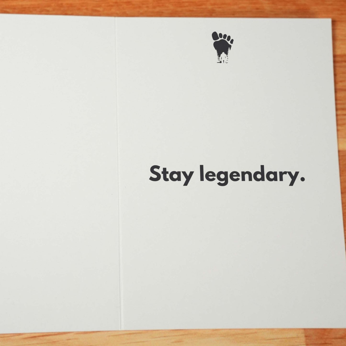 Bigfoot Believe Card - Minimalist Studio