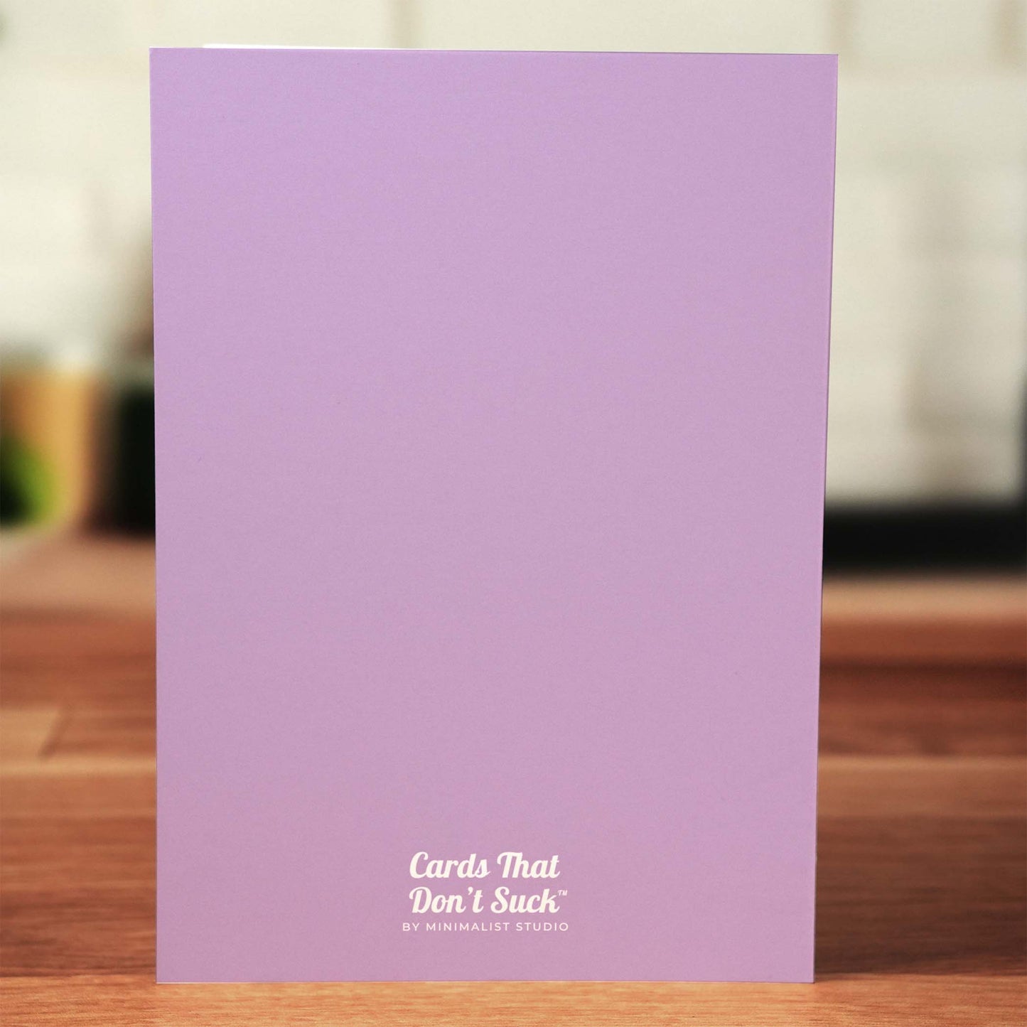 Birthday Milestones Card - Minimalist Studio