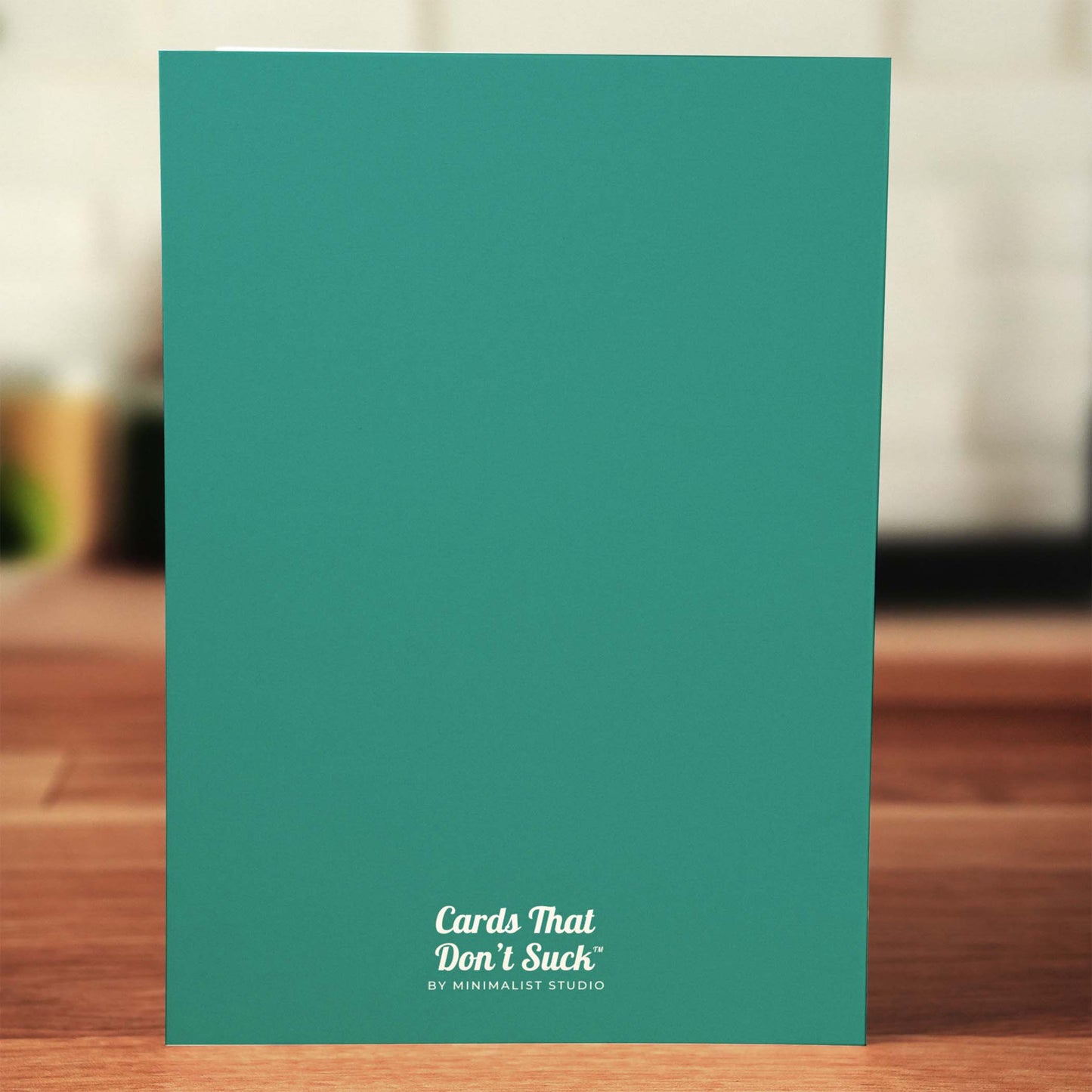 Breathe Through Nose Card - Minimalist Studio
