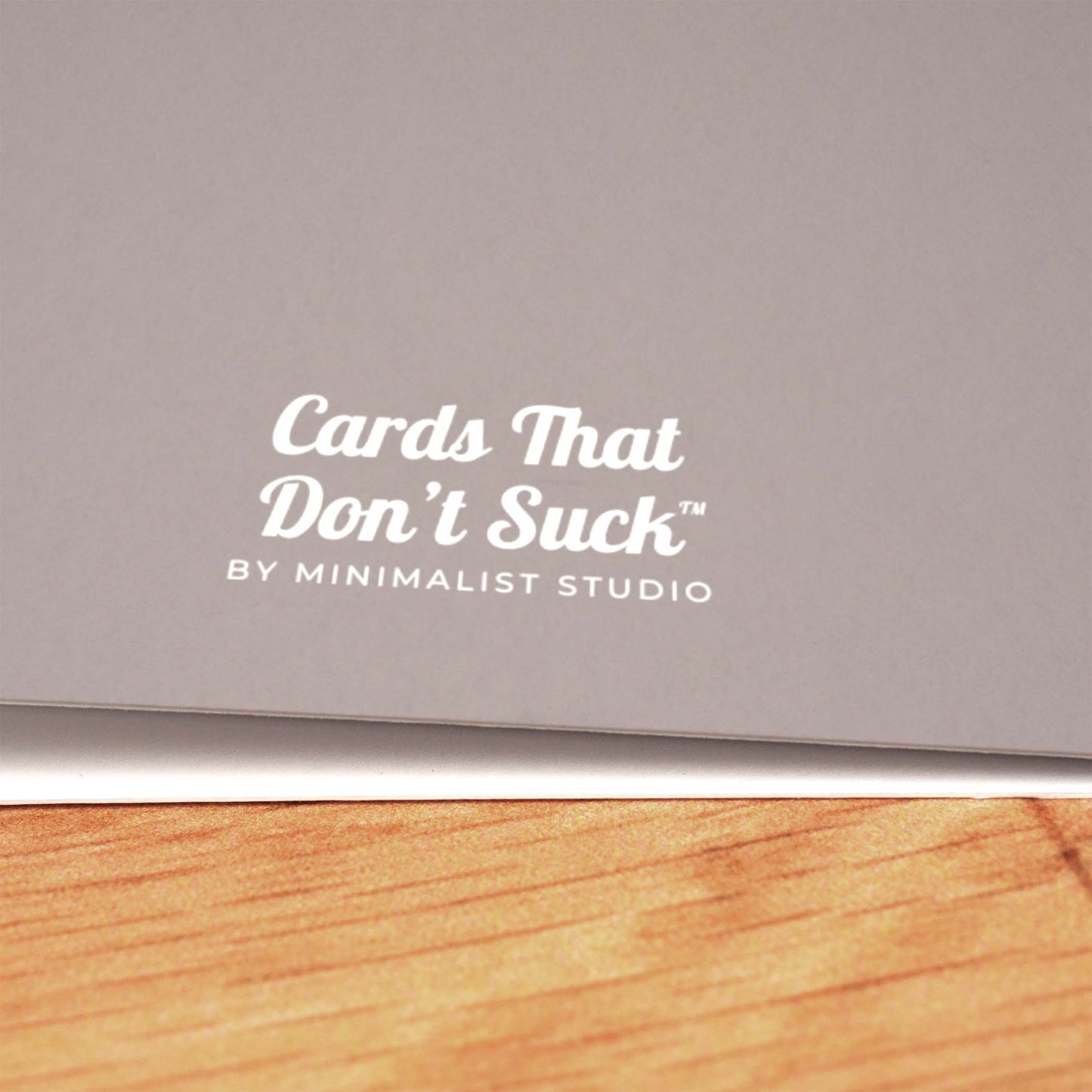 Closer to Death Birthday Card - Minimalist Studio