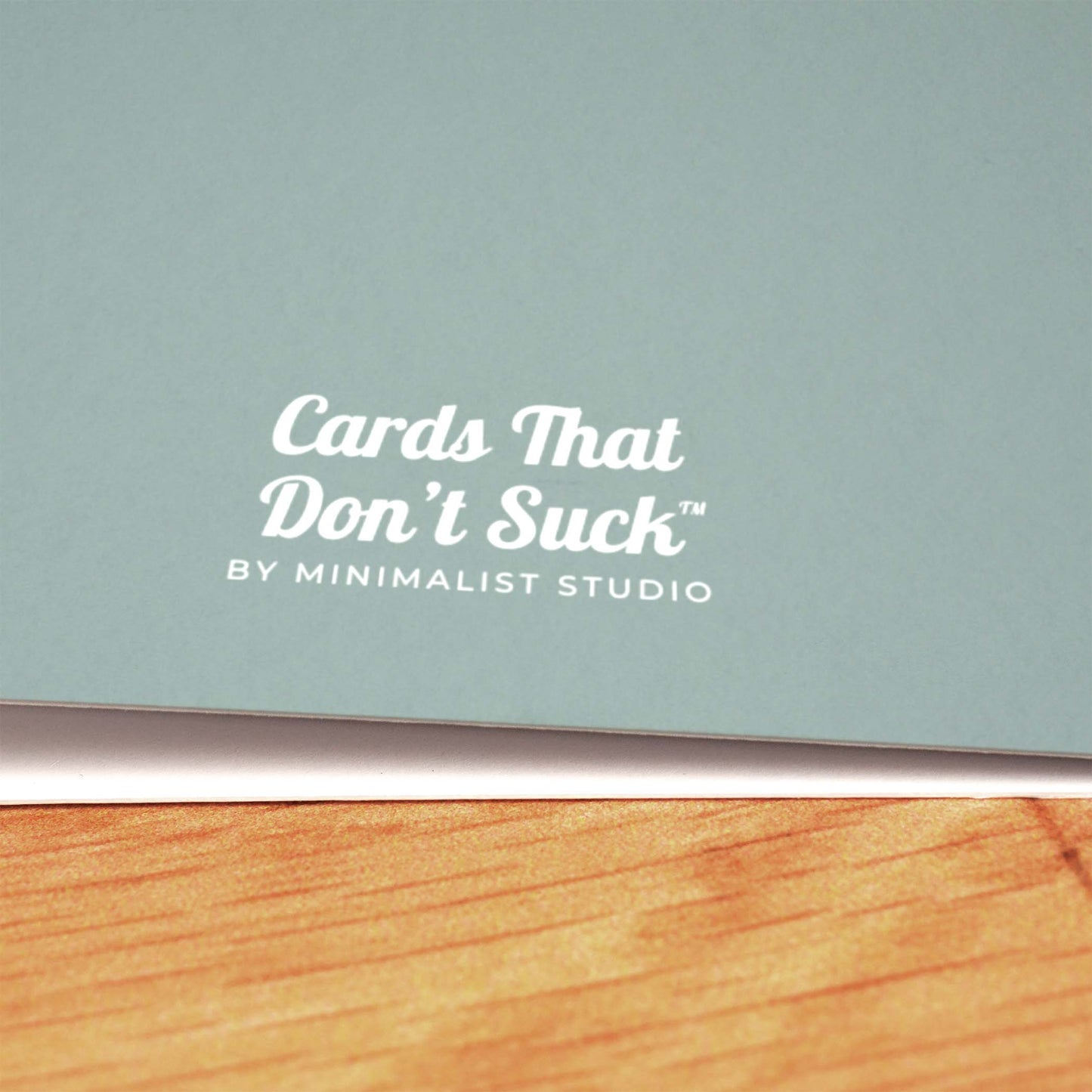 Condolences Congratulations Card - Minimalist Studio