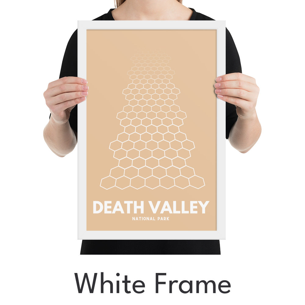 Death Valley National Park Art Print - Minimalist Studio