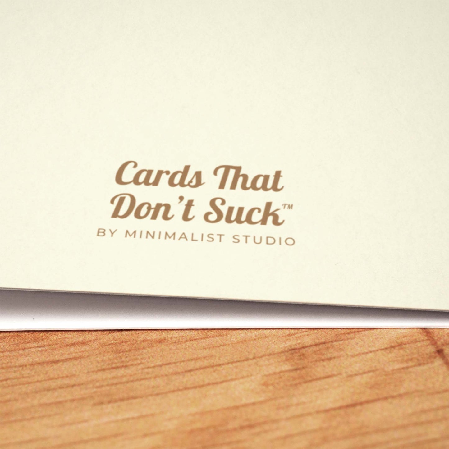Distracted Birthday Card - Minimalist Studio