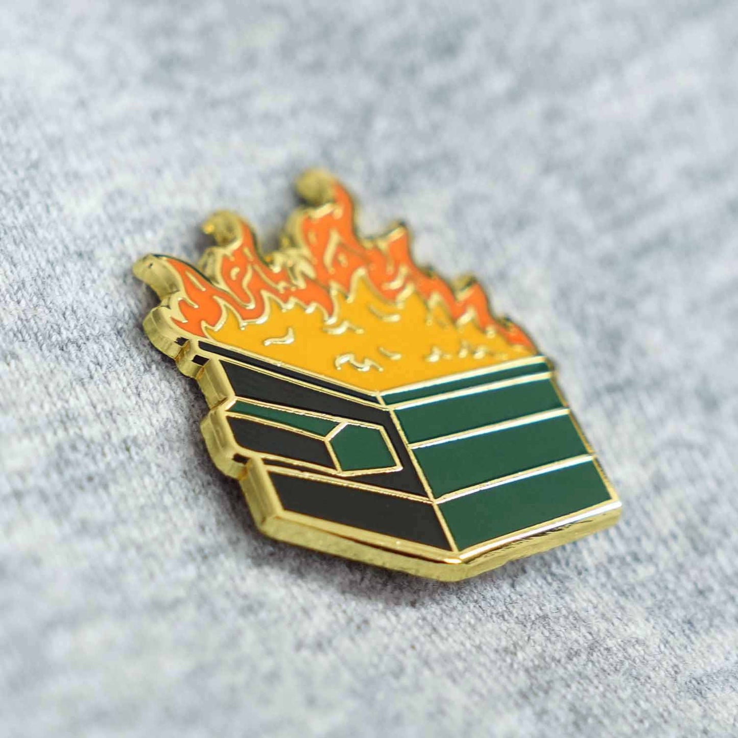 Dumpster Fire Hard Enamel Pin