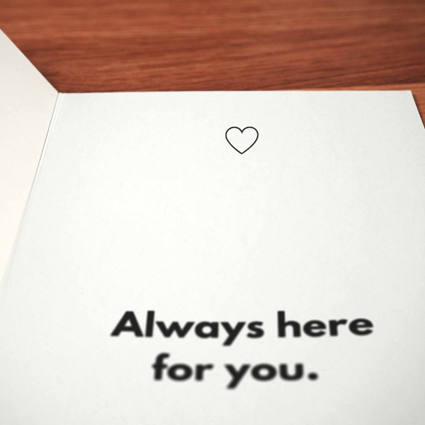 Happens For a Reason Sympathy Card - Minimalist Studio