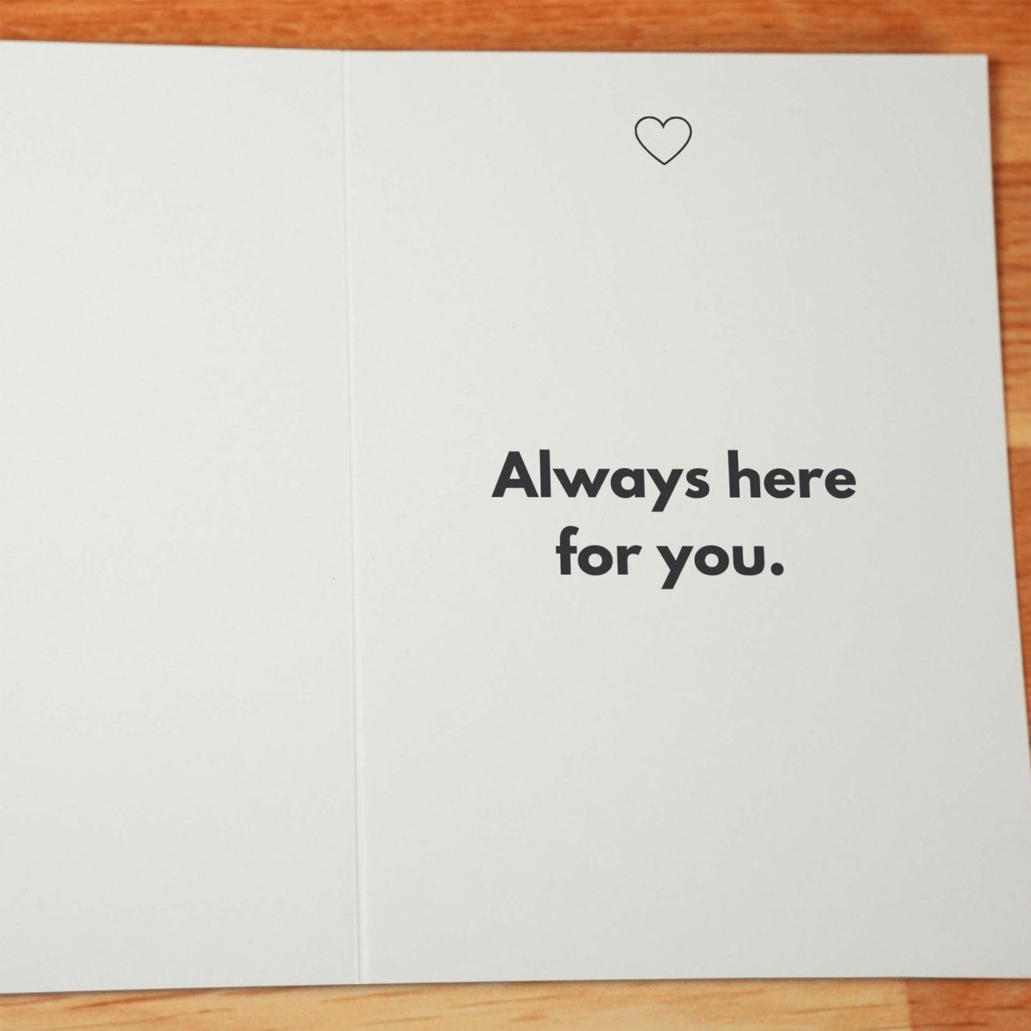 Happens For a Reason Sympathy Card - Minimalist Studio