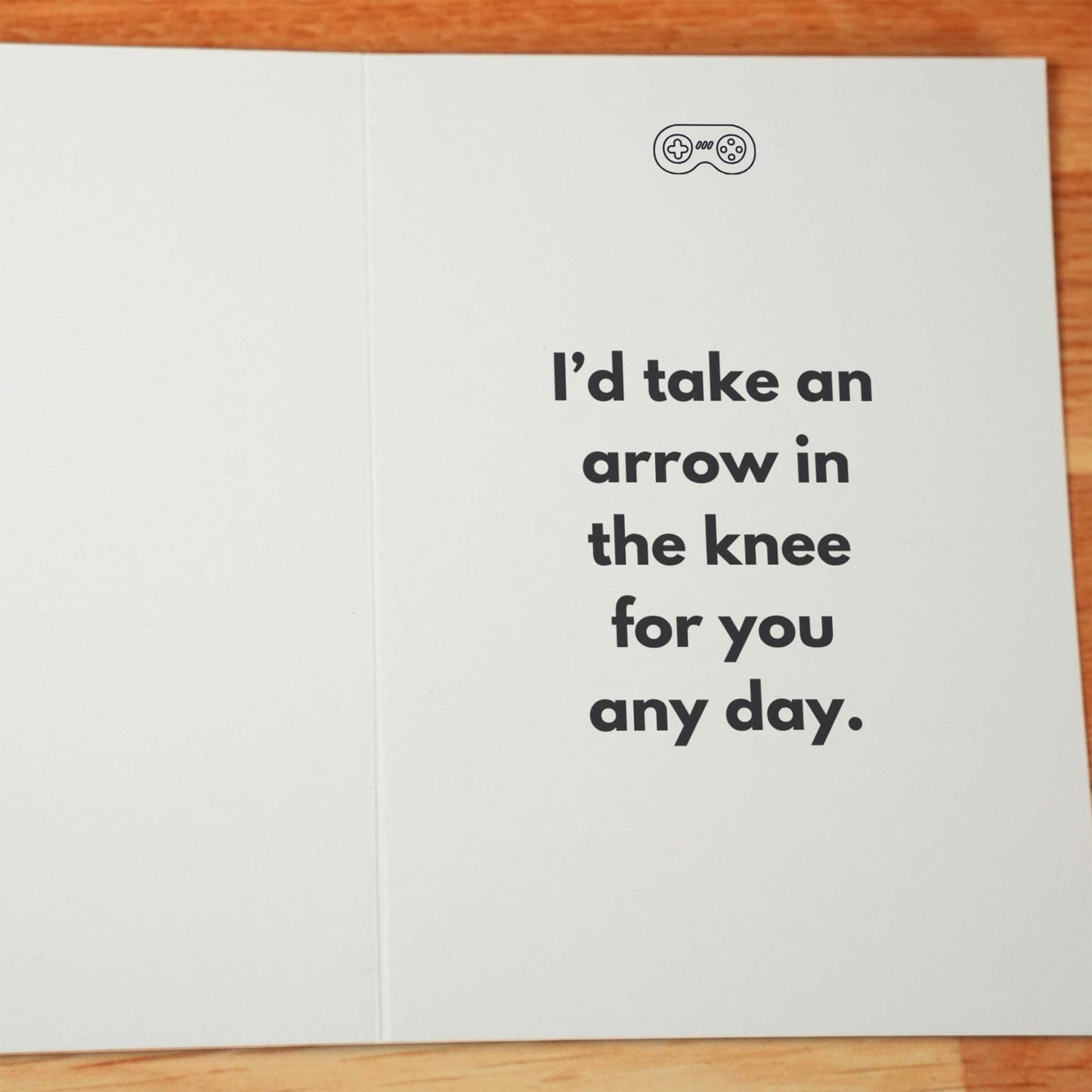 You Give Me Extra Life Card - Minimalist Studio