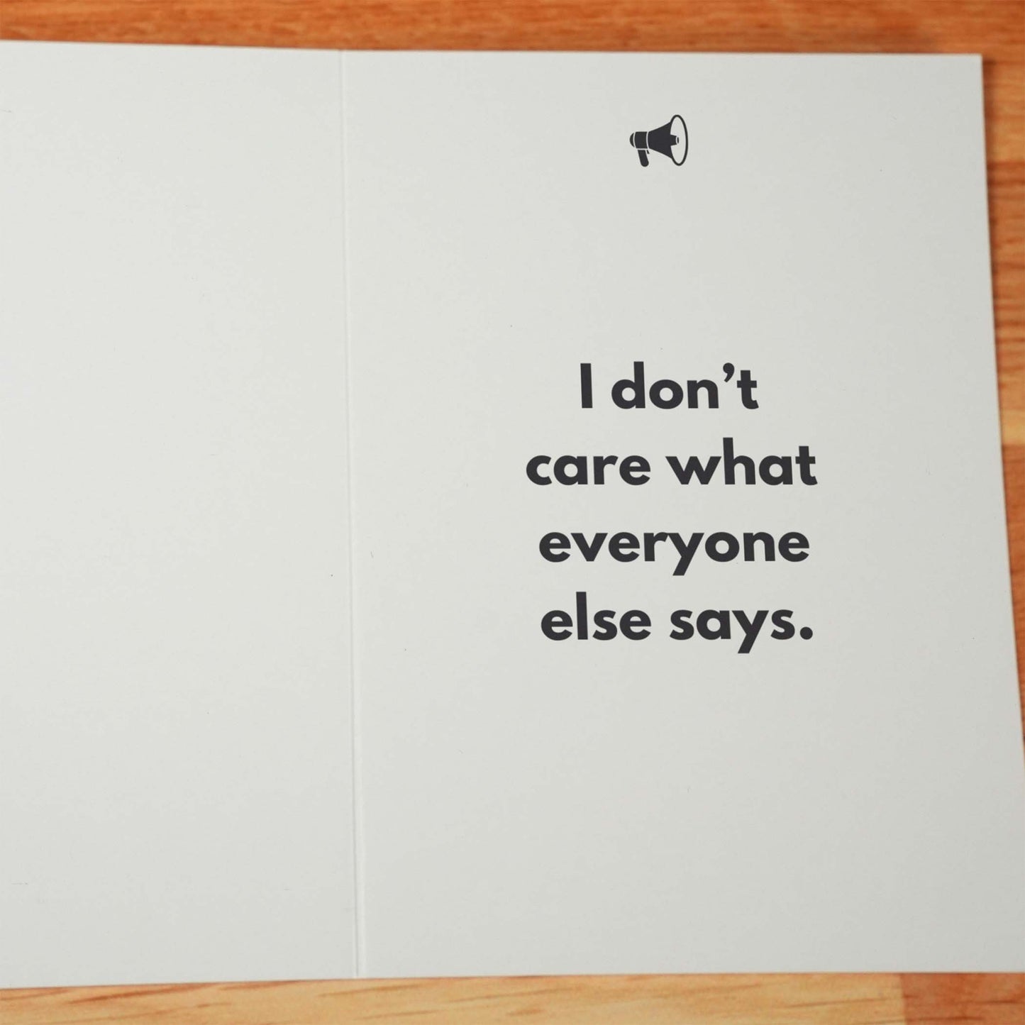 Good Man Card - Minimalist Studio
