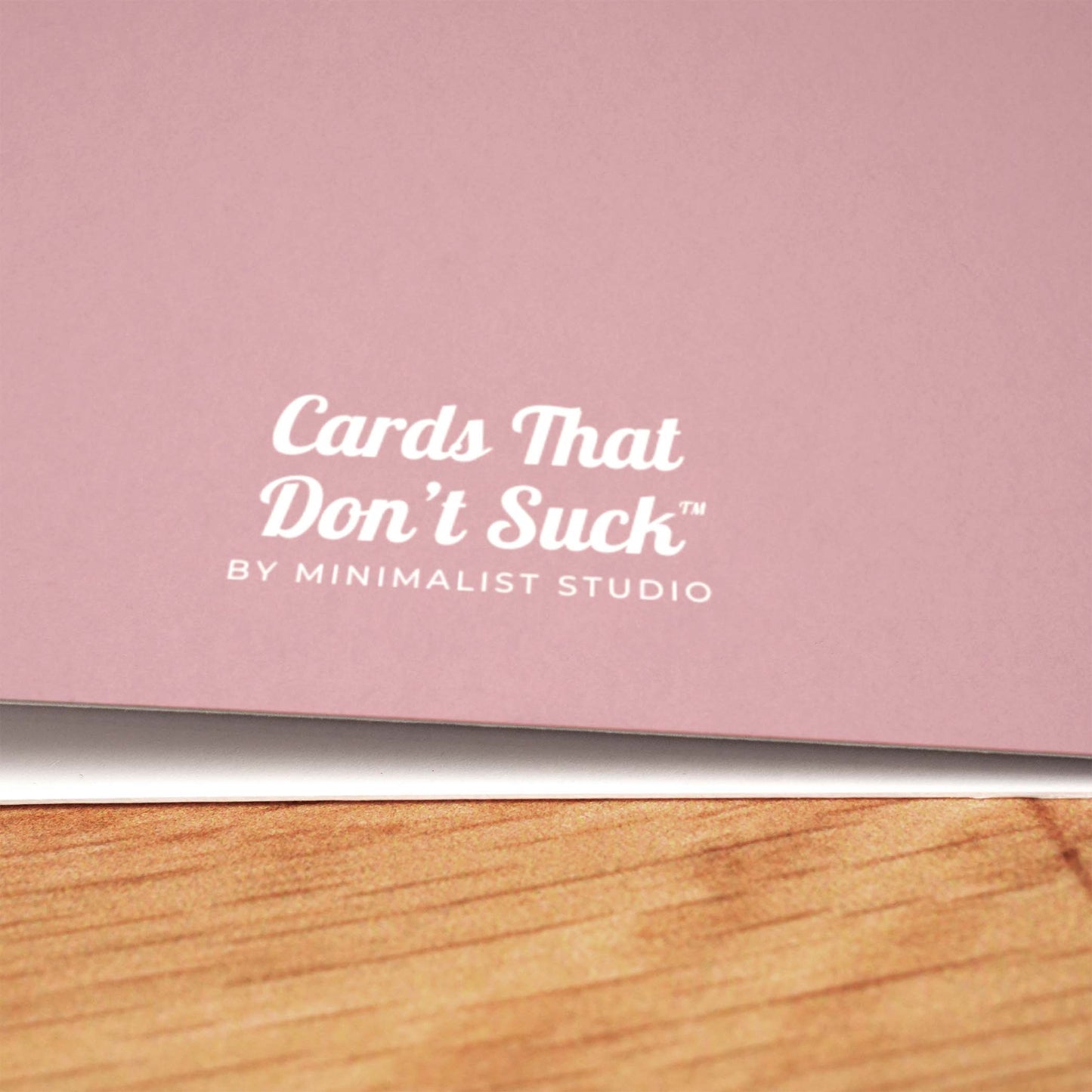 Good Person Card - Minimalist Studio