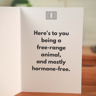 Escaped High School Graduation Card - Minimalist Studio