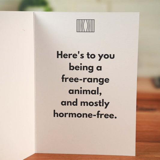 Escaped High School Graduation Card - Minimalist Studio