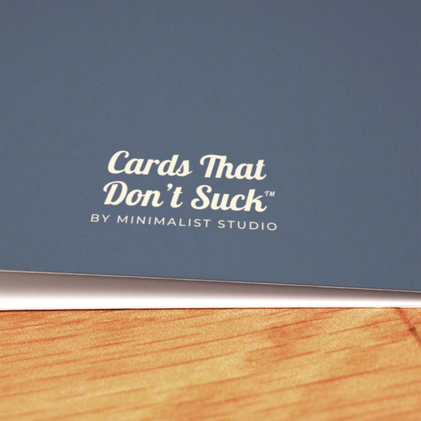 Escaped High School Graduation Card - Minimalist Studio