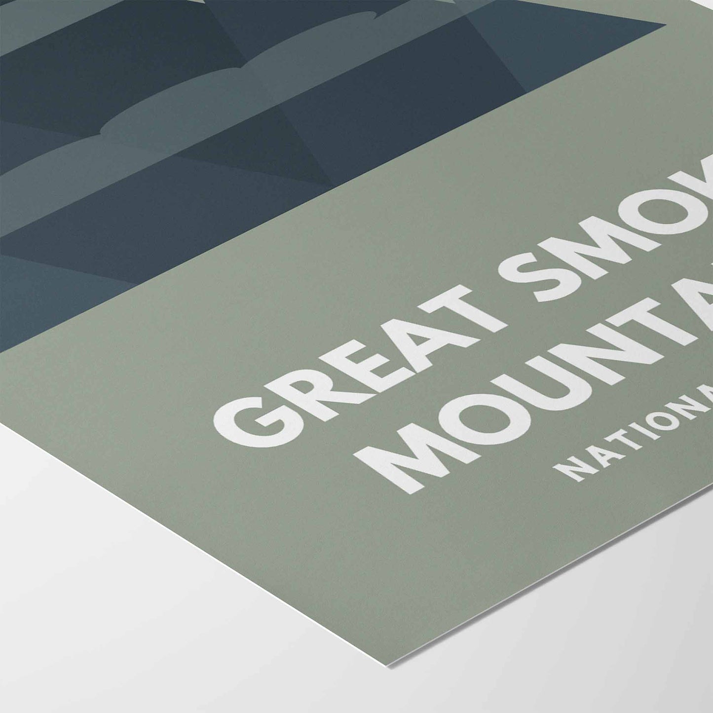 Great Smoky Mountains National Park Art Print - Minimalist Studio