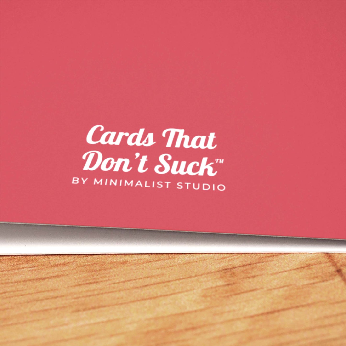 Hot and Bothered Card - Minimalist Studio