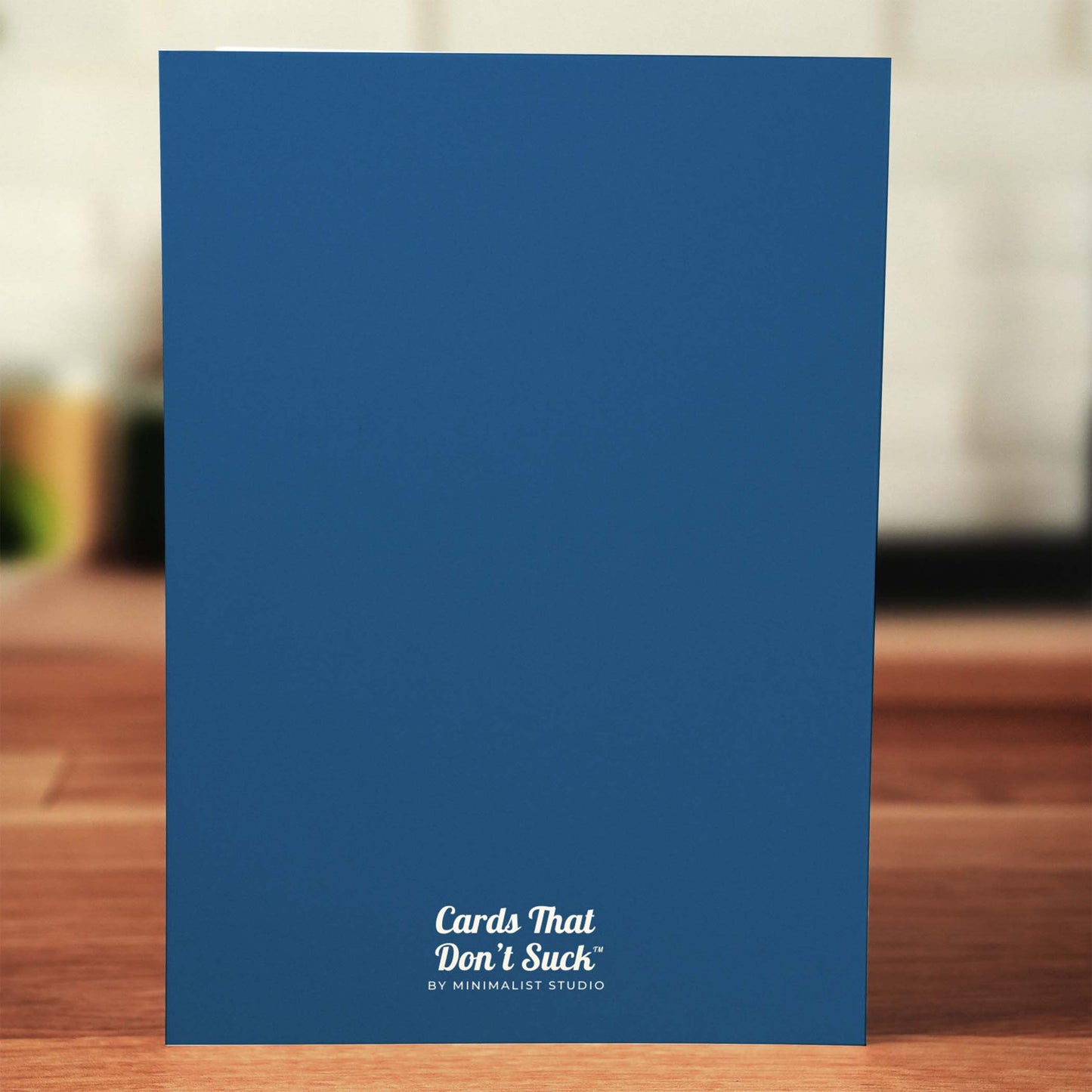 Ice In Your Veins Card - Minimalist Studio