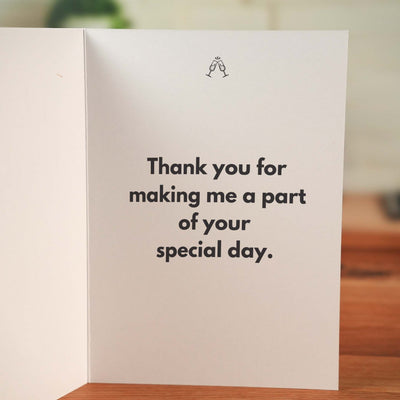 I'm Not Crying Celebration Card - Minimalist Studio
