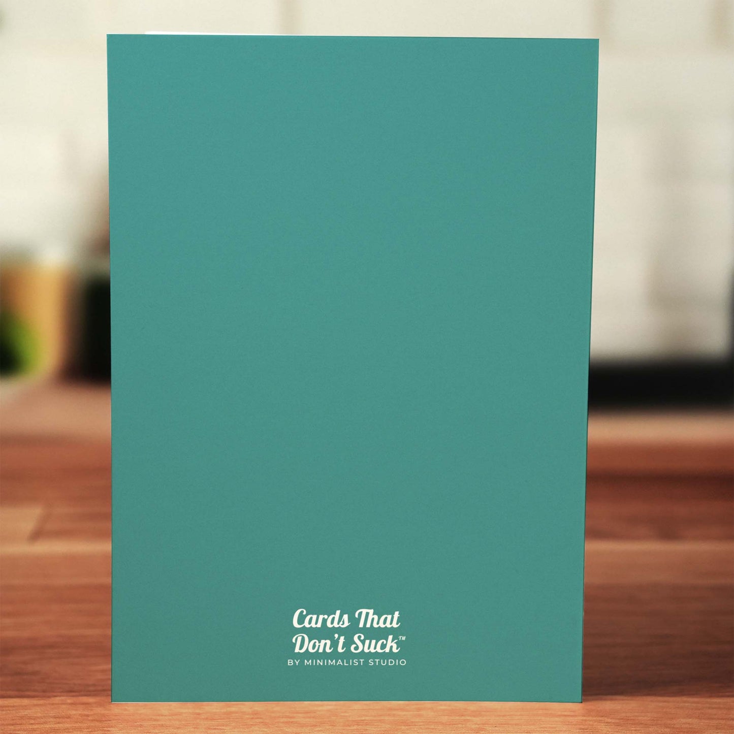 I'm Not Crying Celebration Card - Minimalist Studio