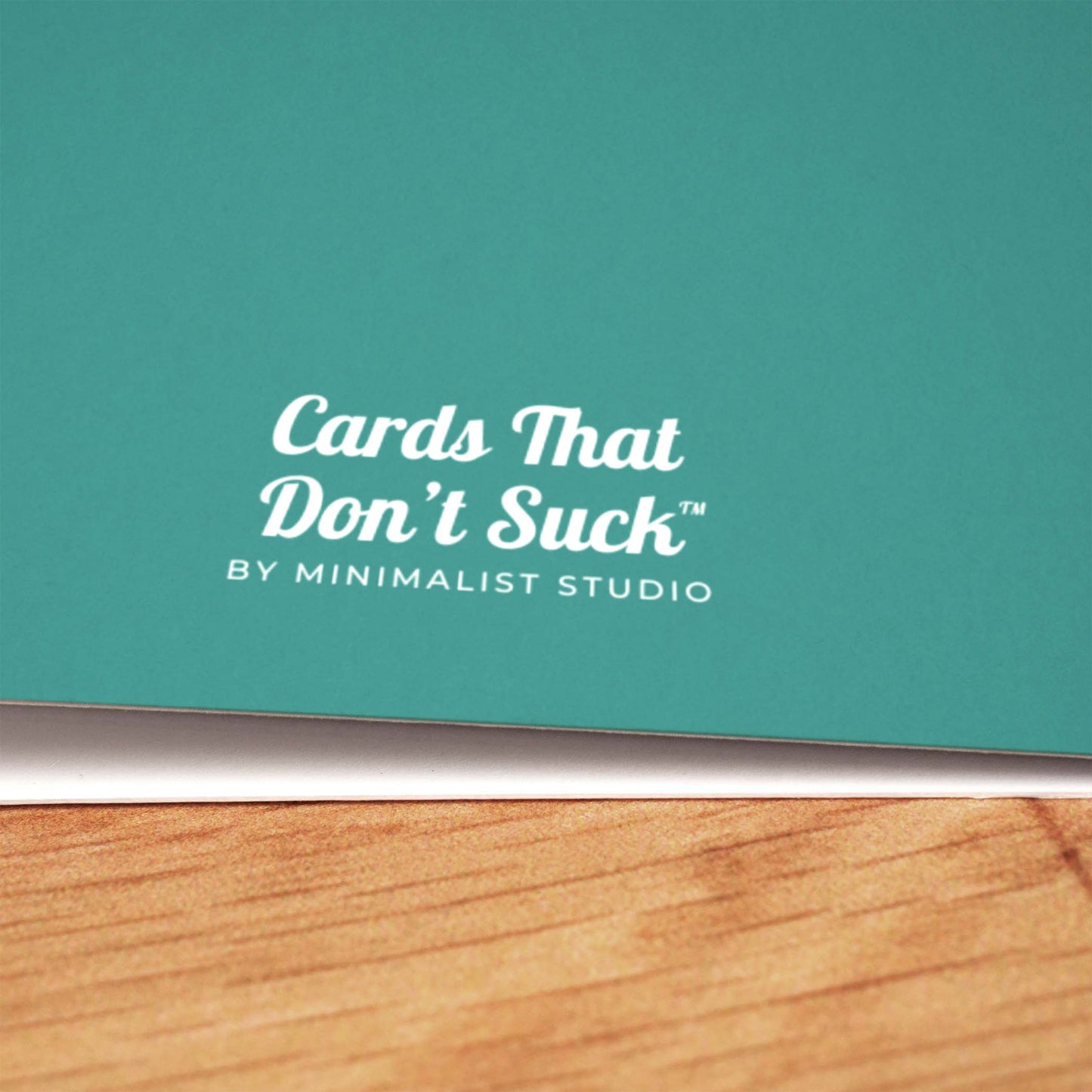 I'm Not Crying Celebration Card - Minimalist Studio