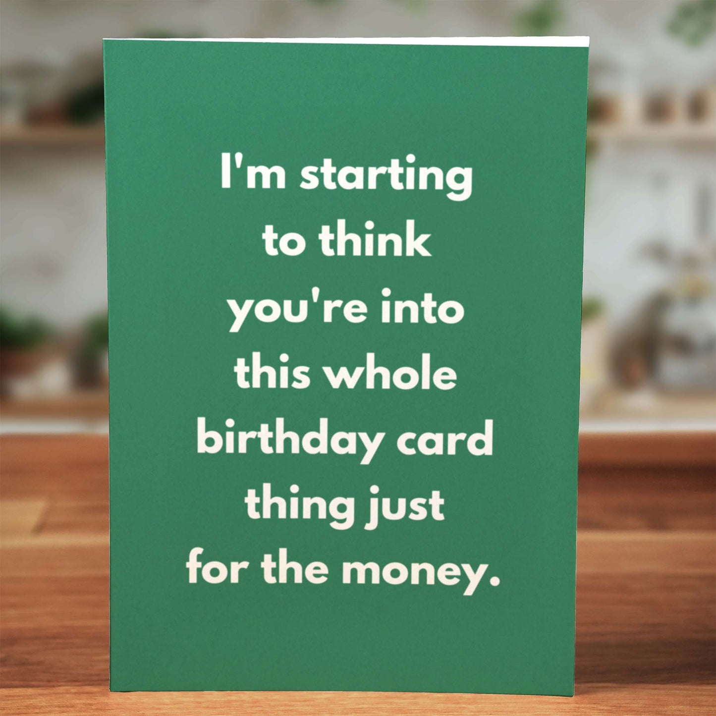 Whole Birthday Card Thing Card - Minimalist Studio