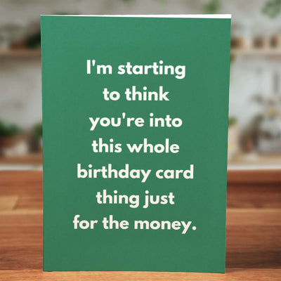 Whole Birthday Card Thing Card - Minimalist Studio