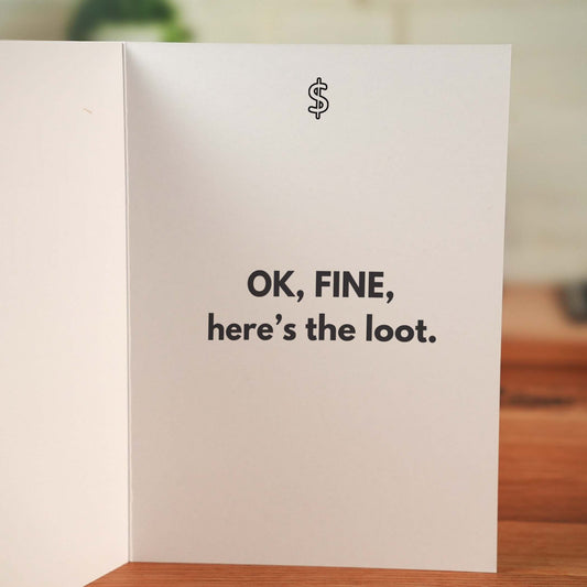 Whole Birthday Card Thing Card - Minimalist Studio