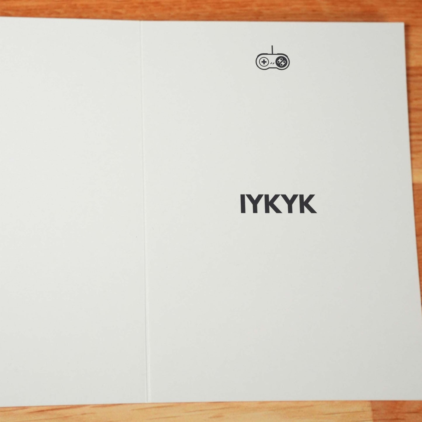 Konami Code Card - Minimalist Studio