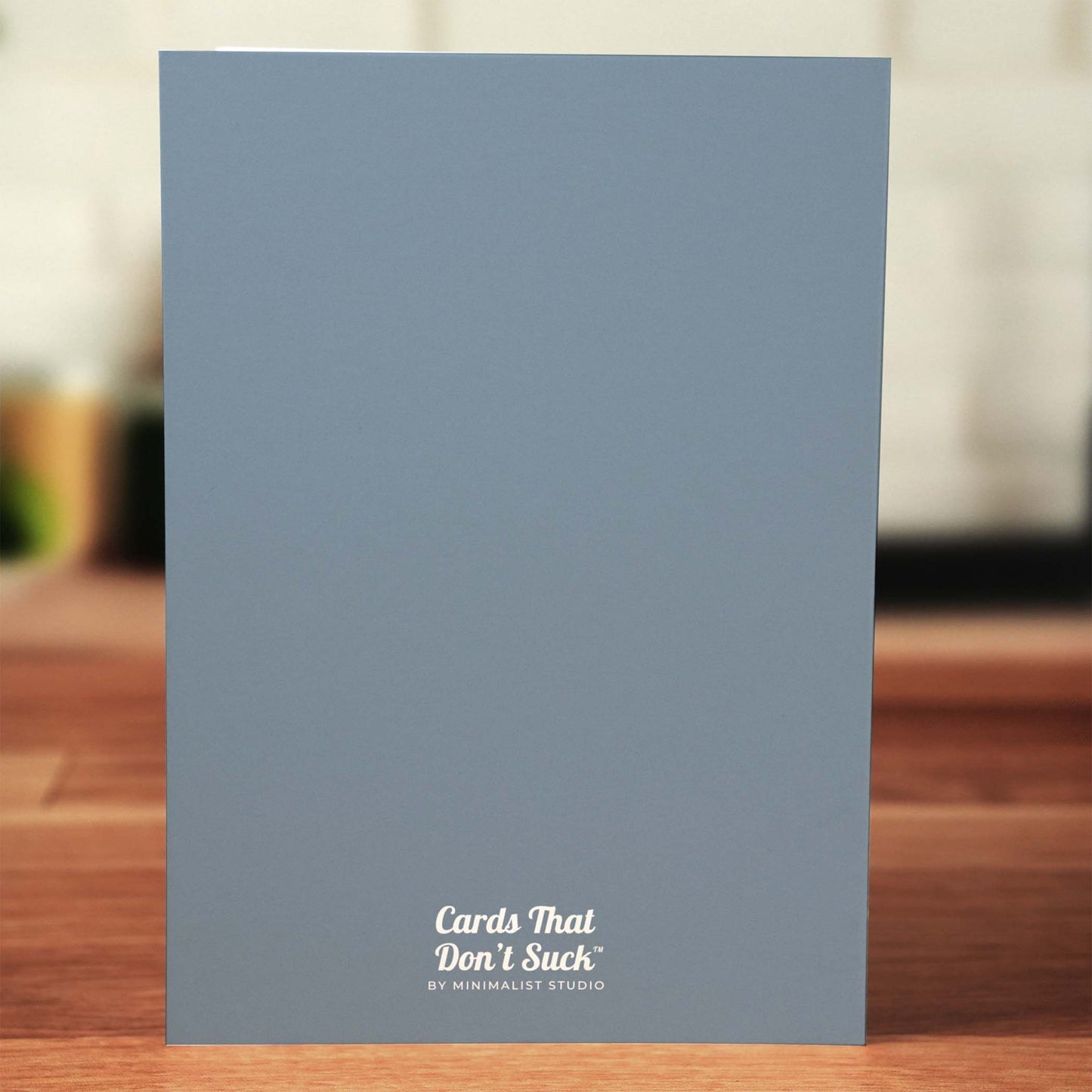 Cancel Plans Card - Minimalist Studio