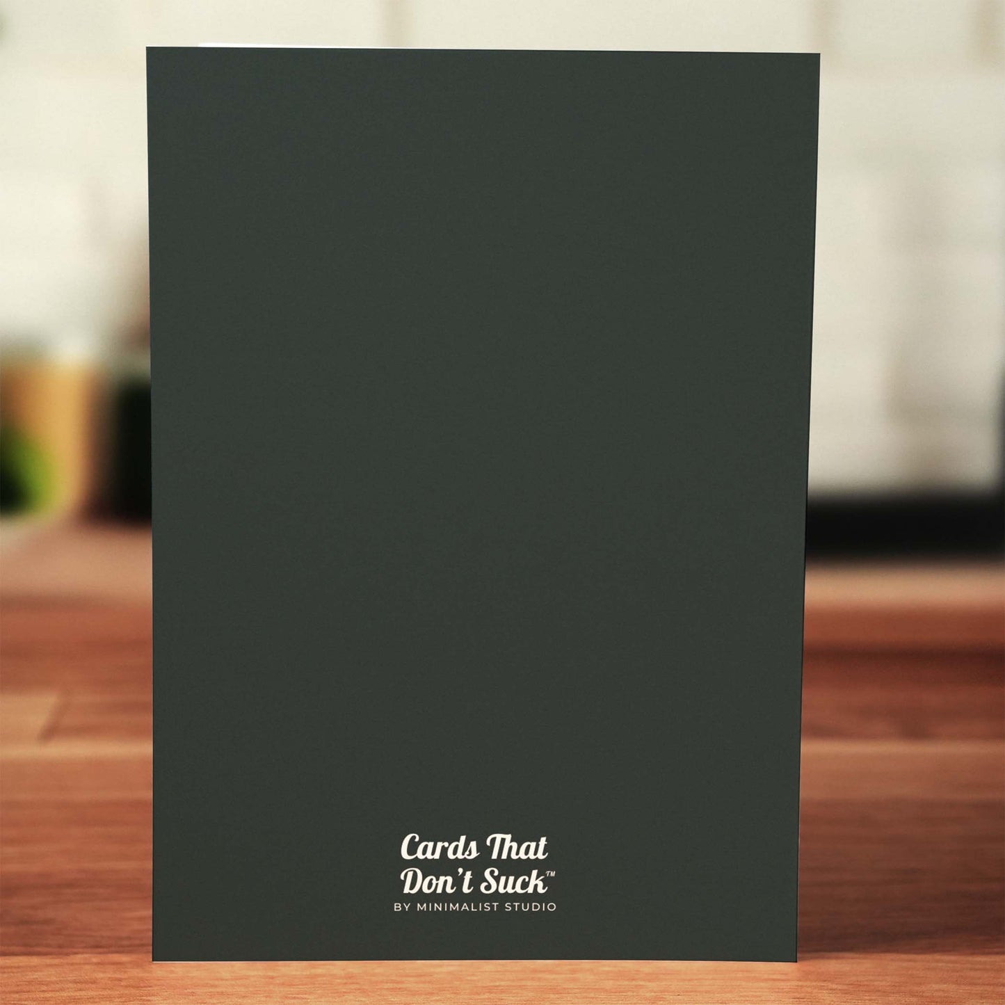 Majestic Son of a Bitch Birthday Card - Minimalist Studio