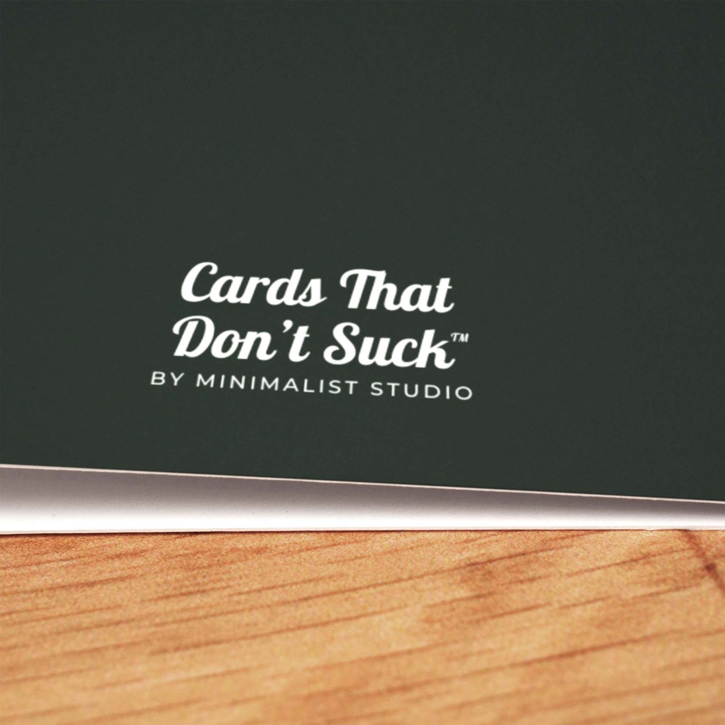 Majestic Son of a Bitch Birthday Card - Minimalist Studio