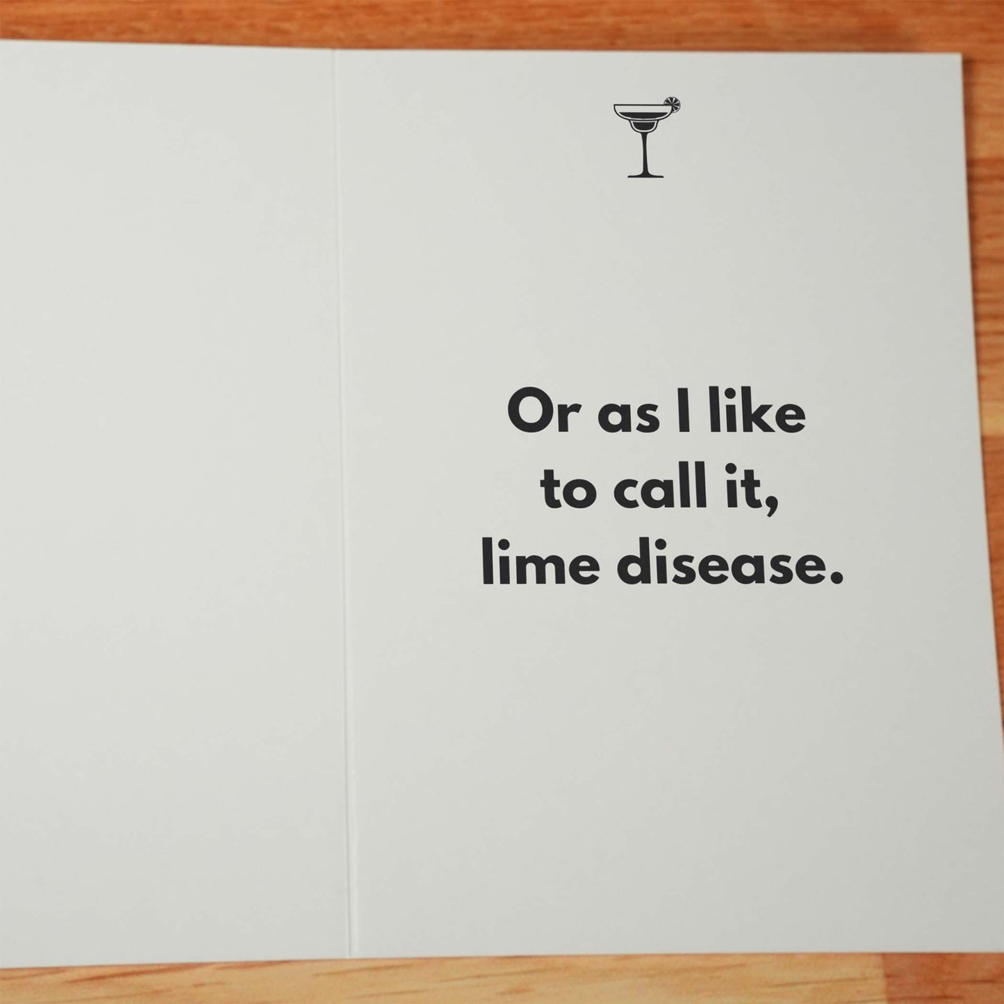Margarita Hangover Card - Minimalist Studio