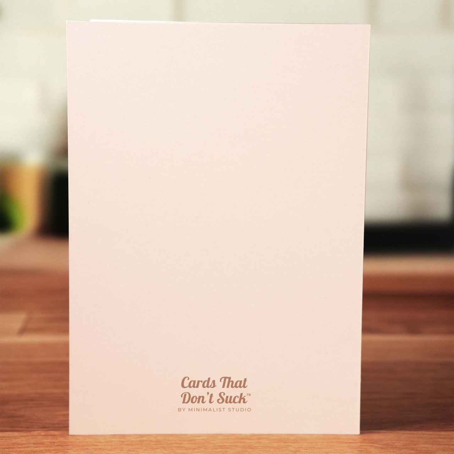 Mom More Meaningful Card - Minimalist Studio