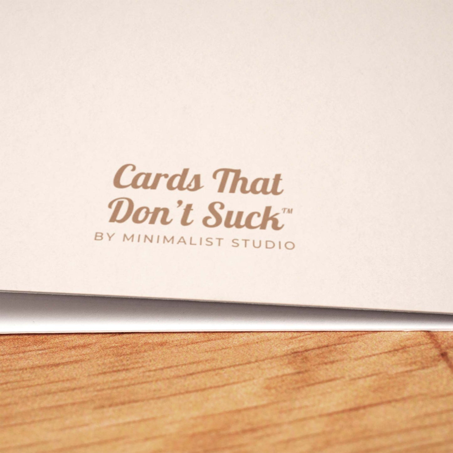 Mom More Meaningful Card - Minimalist Studio