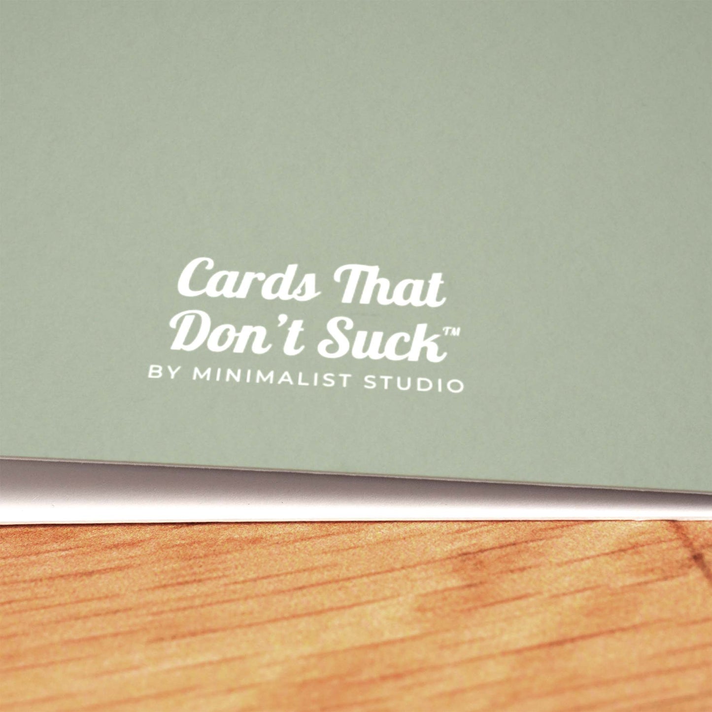 Non-Linear Success Card - Minimalist Studio