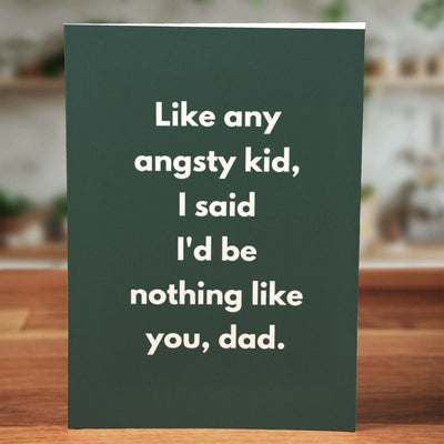 Nothing Like You Dad Card - Minimalist Studio