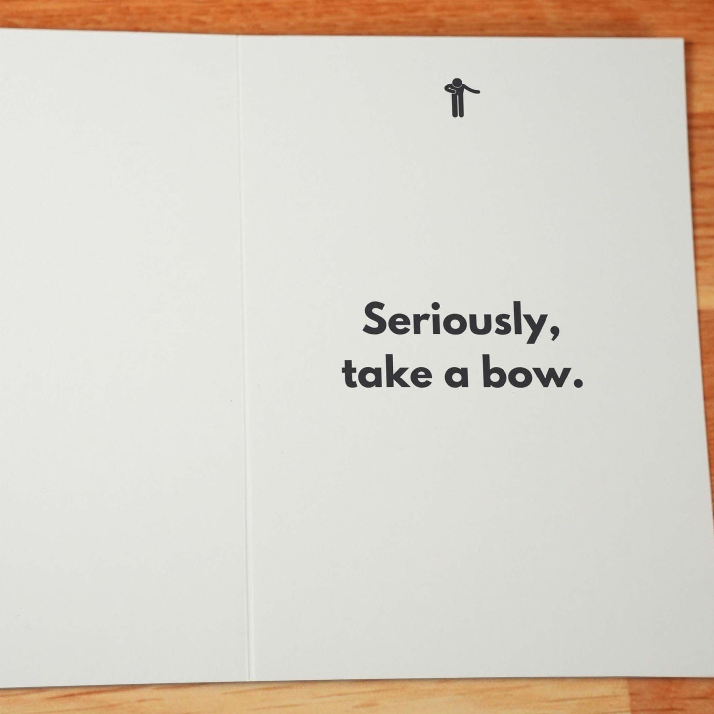 Owe You Big time Thank You Card - Minimalist Studio