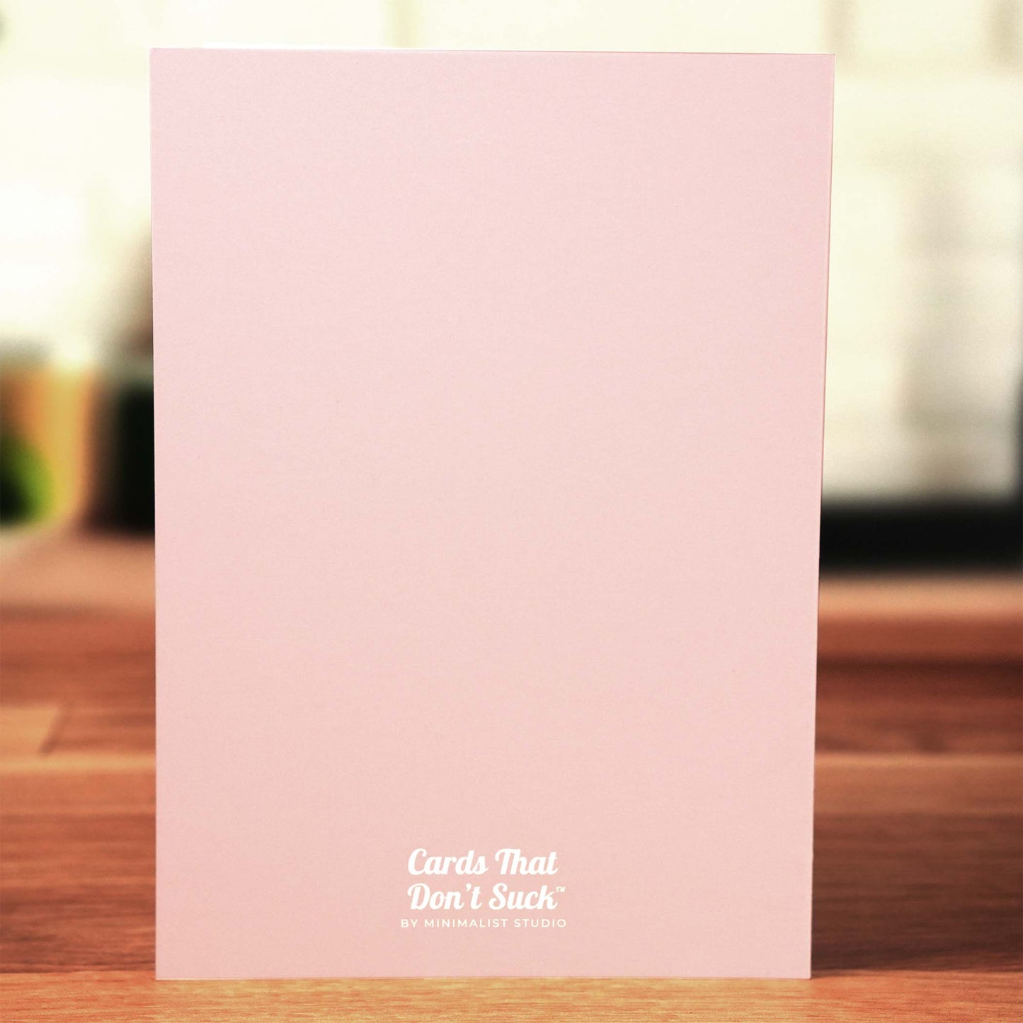 Pillage Rosé Card - Minimalist Studio