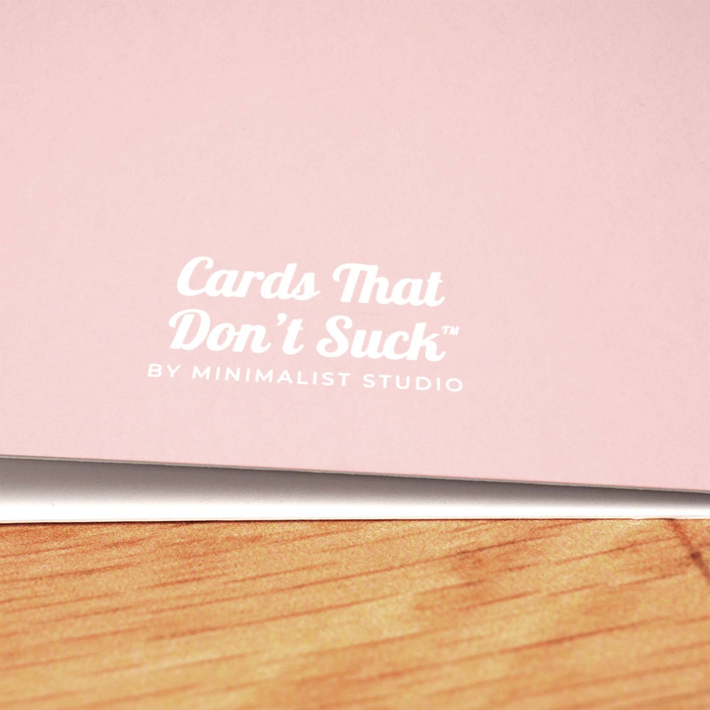 Pillage Rosé Card - Minimalist Studio