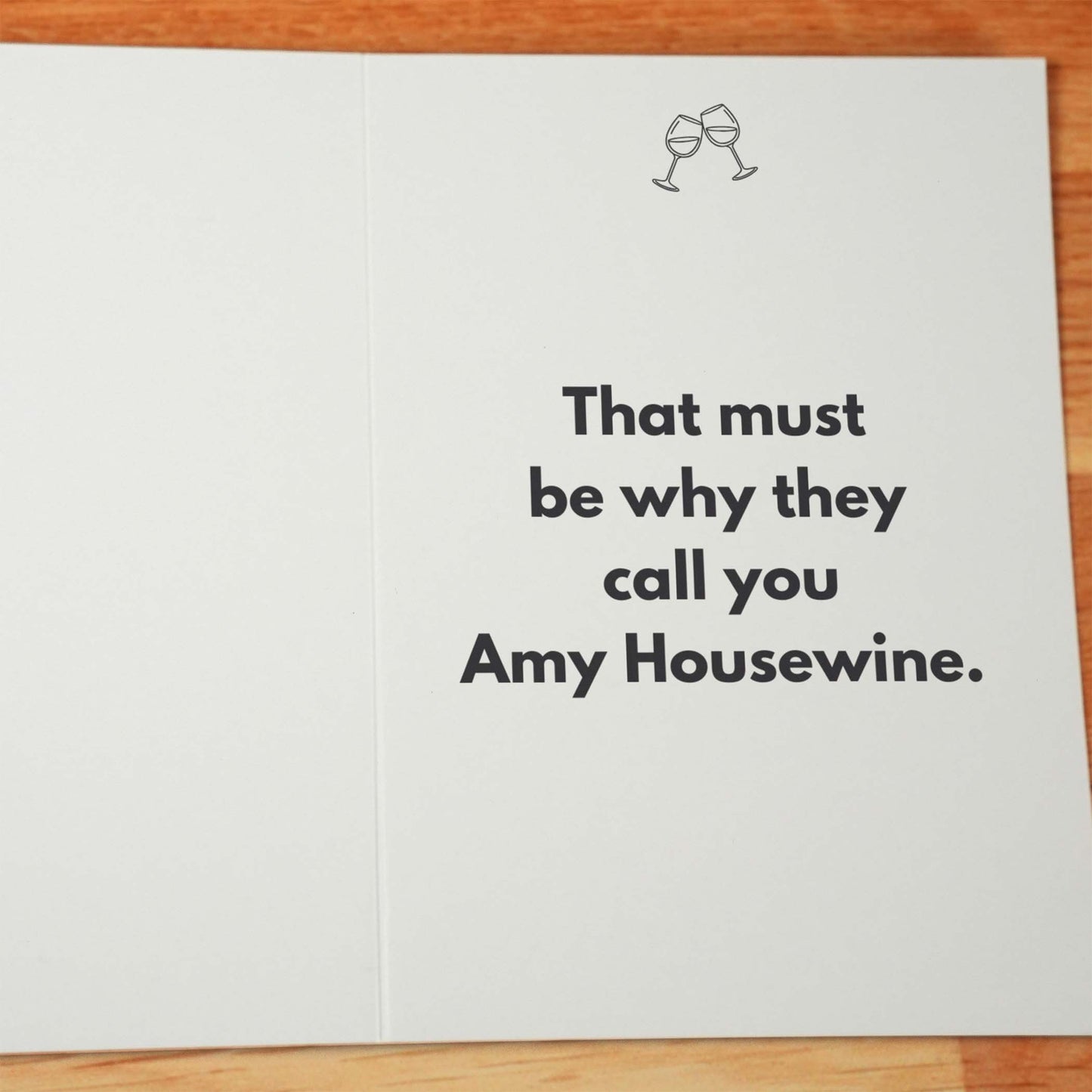 Pillage Rosé Card - Minimalist Studio